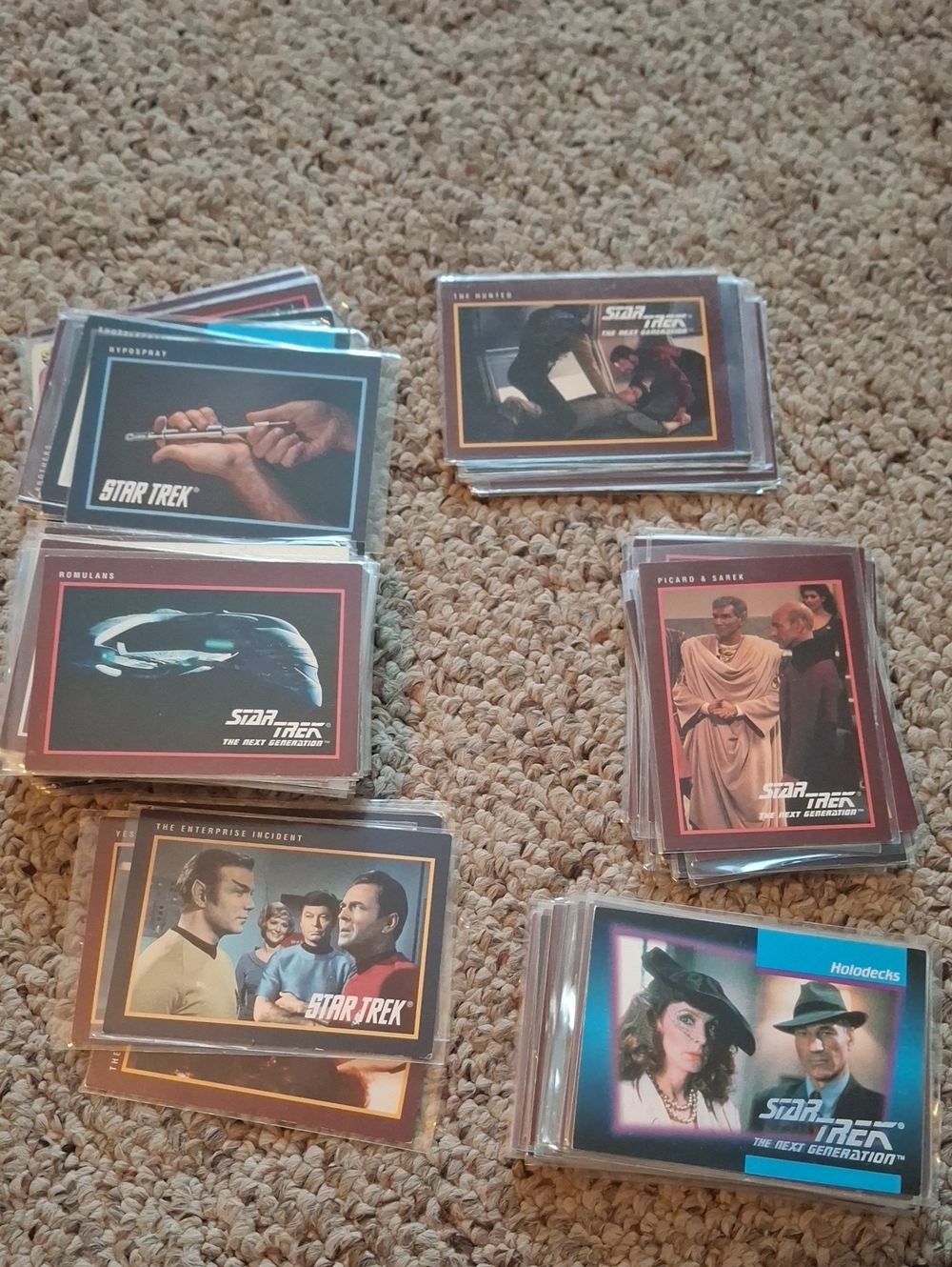 100 Star Trek Cards